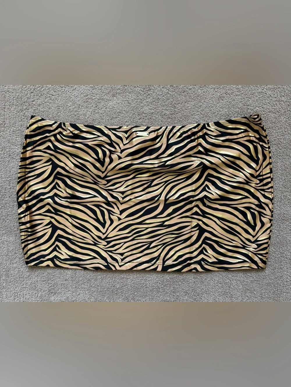 BEACH BUNNY - Luna Mini Skirt - TIGER PRINT